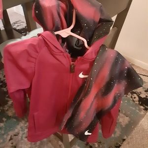 Girls Nike leggins and Jacket